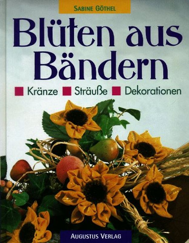 Blüten aus Bändern. Kränze, Sträusse, Dekorationen
