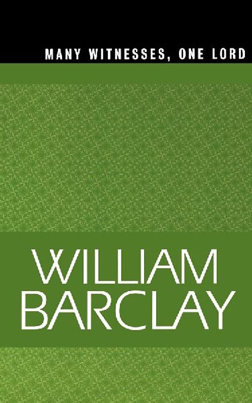 Many Witnesses, One Lord