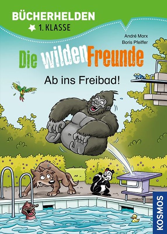 Die wilden Freunde, Bücherhelden 1. Klasse, Ab ins Freibad!
