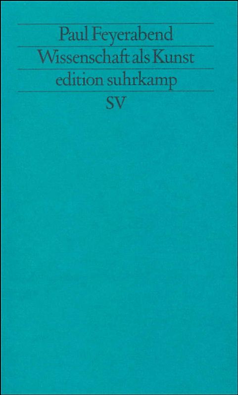 Wissenschaft als Kunst