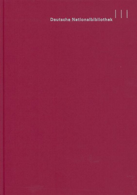 Deutsche Nationalbibliografie - Reihe E, Dreijahresverzeichnis 2004-2006