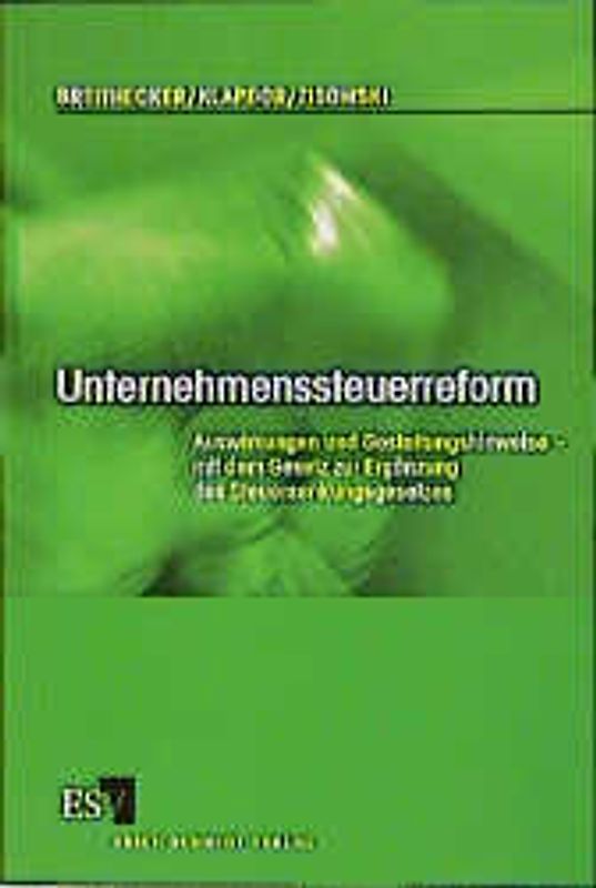 Unternehmenssteuerreform