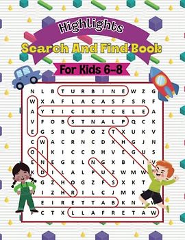 Highlights Search And Find Books For Kids 6-8: 100 Fun Word Search Puzzles ,Search and Find to Improve Vocabulary For Kids ,Boys and Giils