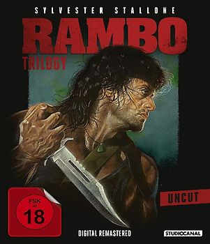 Rambo Trilogy [Uncut, Digital Remastered, 3 Discs] Blu-ray Disc