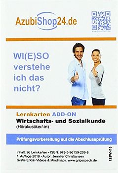 Lernkarten Wirtschafts- und Sozialkunde Fleischer/-in Prüfungsvorbereitung Wiso Prüfung: Wiso Prüfungsvorbereitung Wirtschafts- und Sozialkunde Prüfung