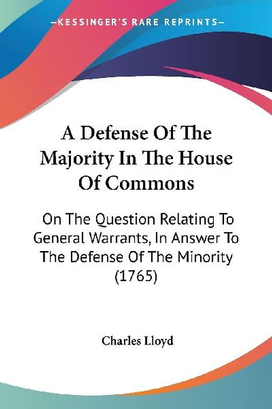 A Defense Of The Majority In The House Of Commons