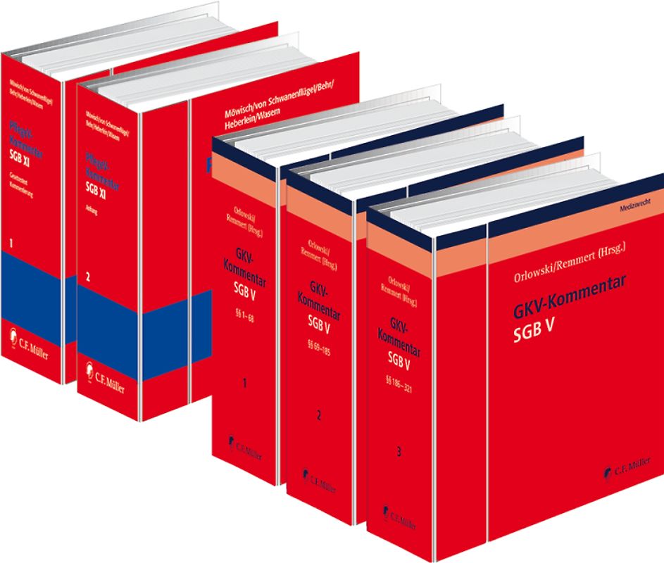SGB V-Kommentar/SGB XI-Kommentar Gesetzliche Krankenversicherung und Pflegeversicherung