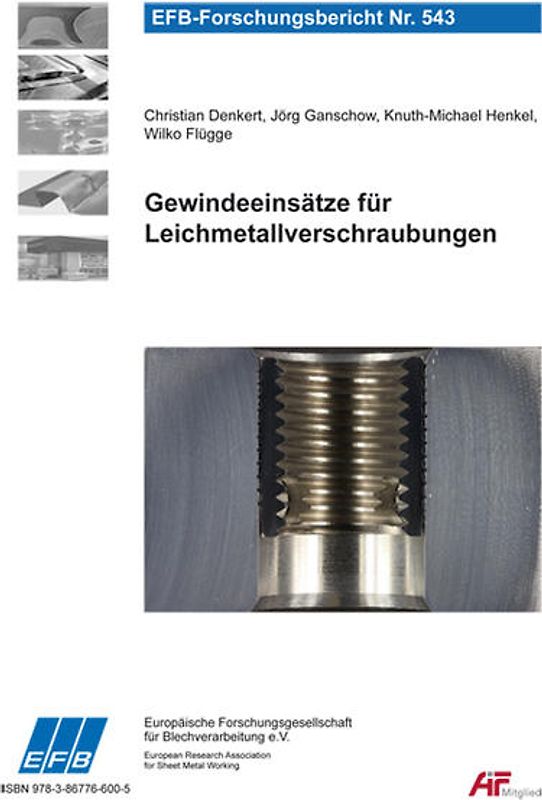 Gewindeeinsätze für Leichmetallverschraubungen