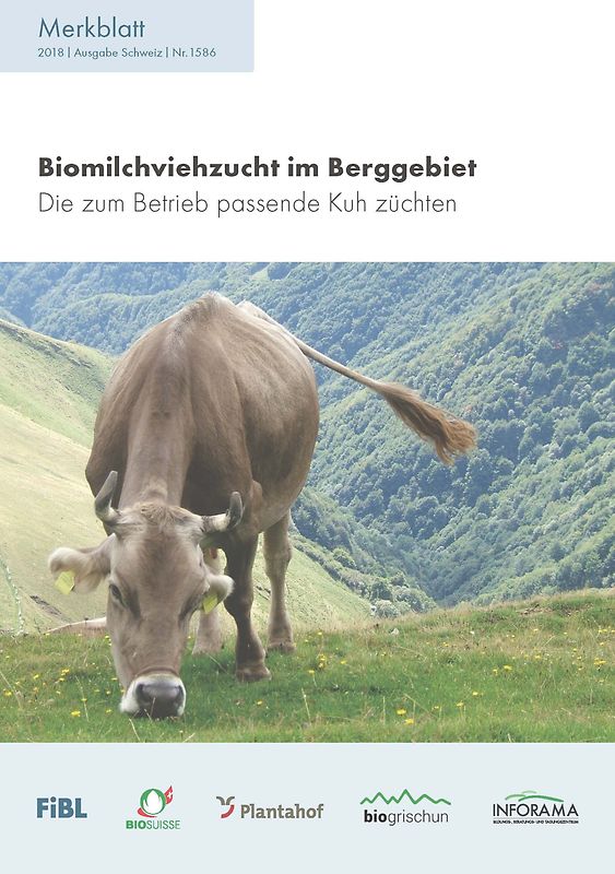 Biomilchviehzucht im Berggebiet