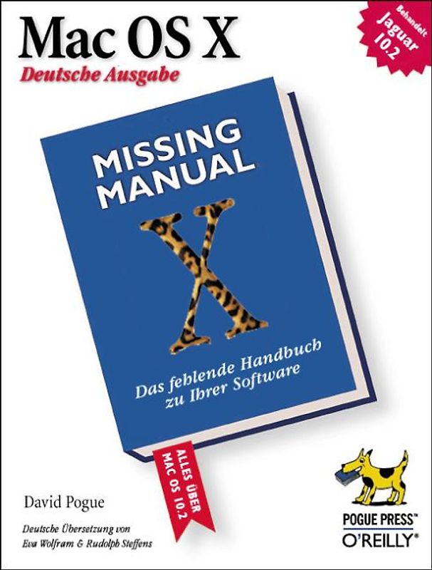Missing Manual: Mac OS X