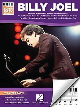 Billy Joel - Super Easy Piano Songbook: Super Easy Songbook