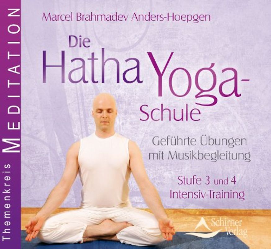 Hatha-Yoga-Schule Stufe 3 und 4 für Profis. Geführte Übungen mit Musikbegleitung