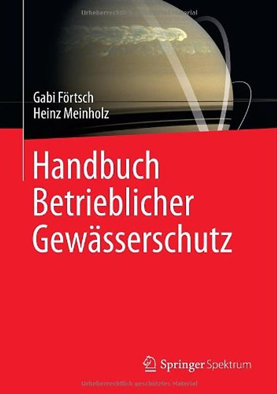 Handbuch Betrieblicher Gewässerschutz