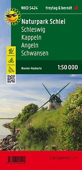 freytag & berndt Wanderkarte WKD 5424 Naturpark Schlei, Schleswig - Kappeln - Angeln - Schwansen 1:50.000