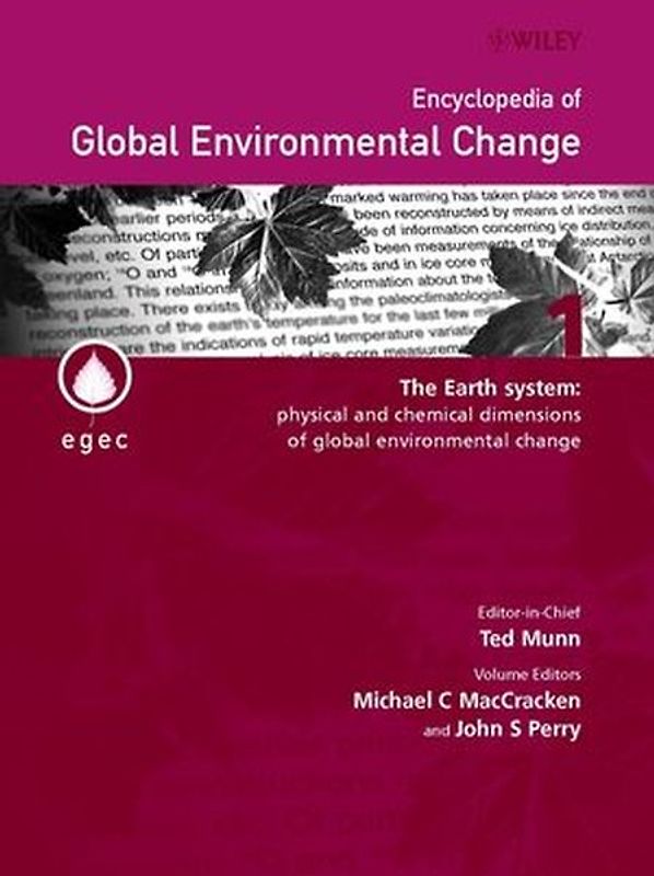 Encyclopedia of Global Environmental Change