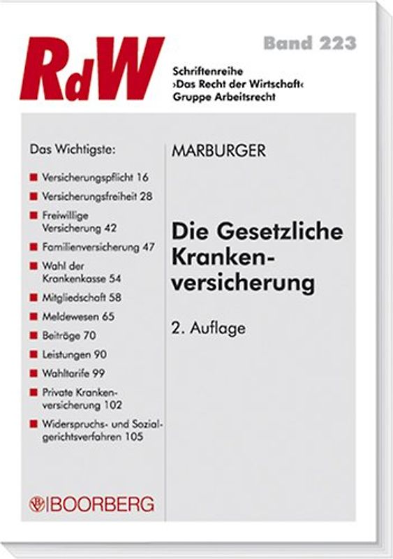 Die Gesetzliche Krankenversicherung