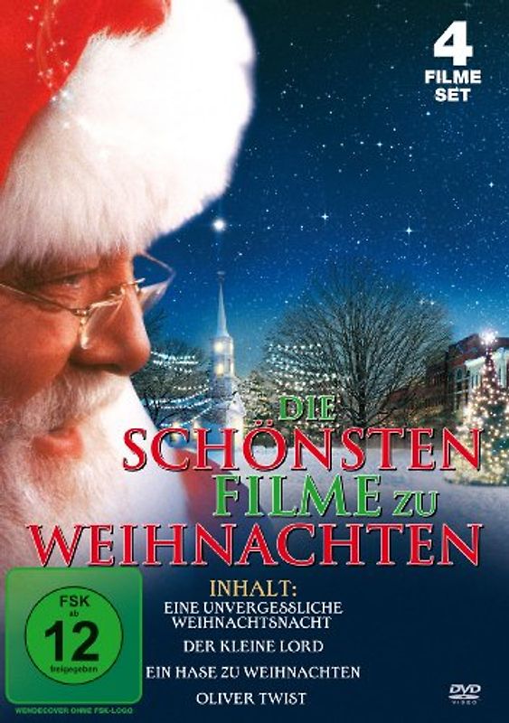 Die schönsten Filme zu Weihnachten [4 Filme Set] DVD