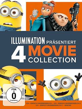 Minions 4 Movie Collection [4 DVDs] DVD