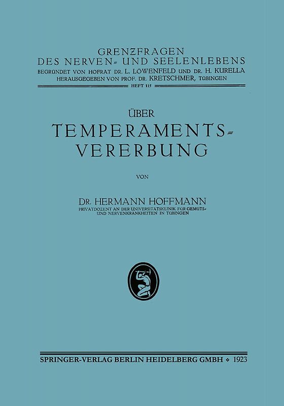 Über Temperamentsvererbung