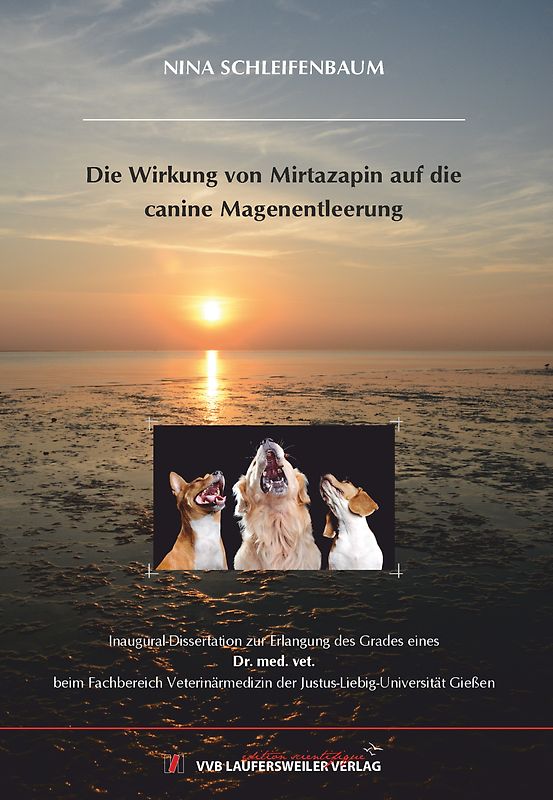 Die Wirkung von Mirtazapin auf die canine Magenentleerung