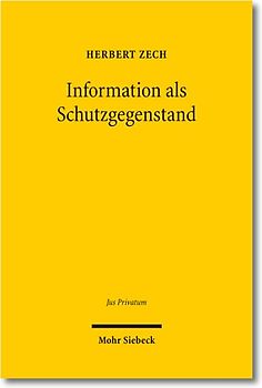 Information als Schutzgegenstand
