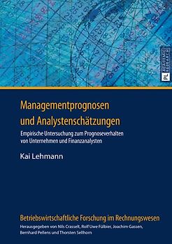 Managementprognosen und Analystenschätzungen