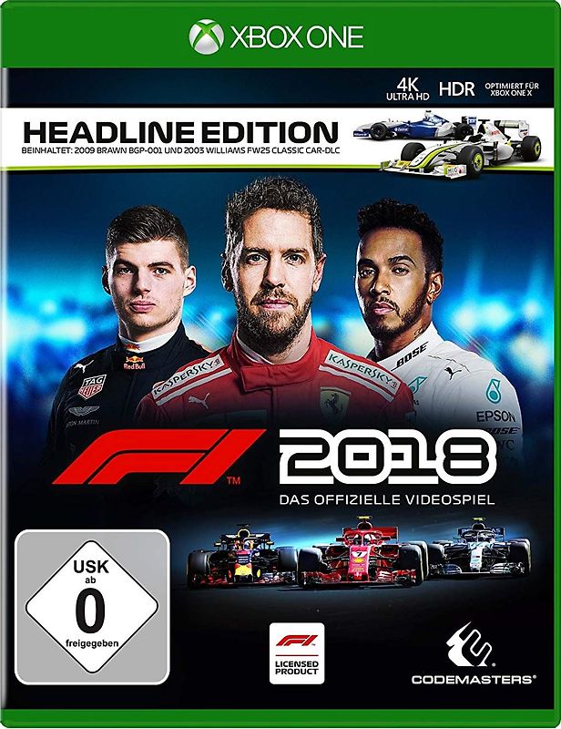 F1 2018 Headline Edition Xbox One