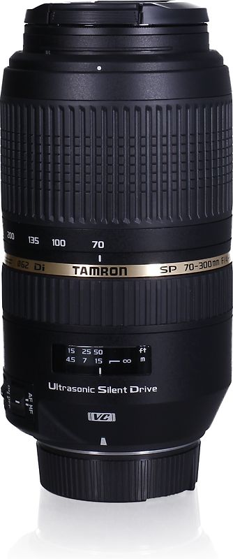 Tamron SP 70-300 mm F4.0-5.6 Di USD VC 62 mm Objectif  (adapté à Nikon F) noir