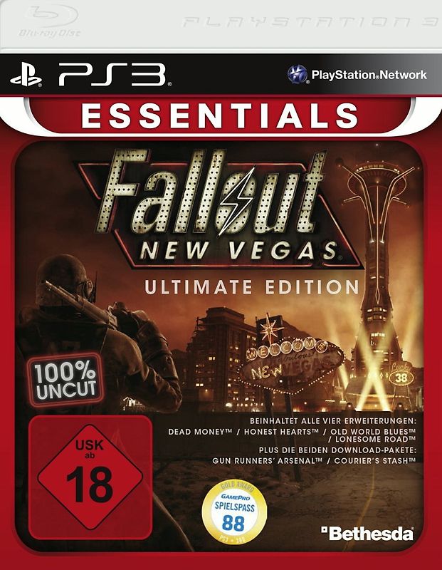 Fallout New Vegas [Ultimate Edition, Essential] PlayStation 3
