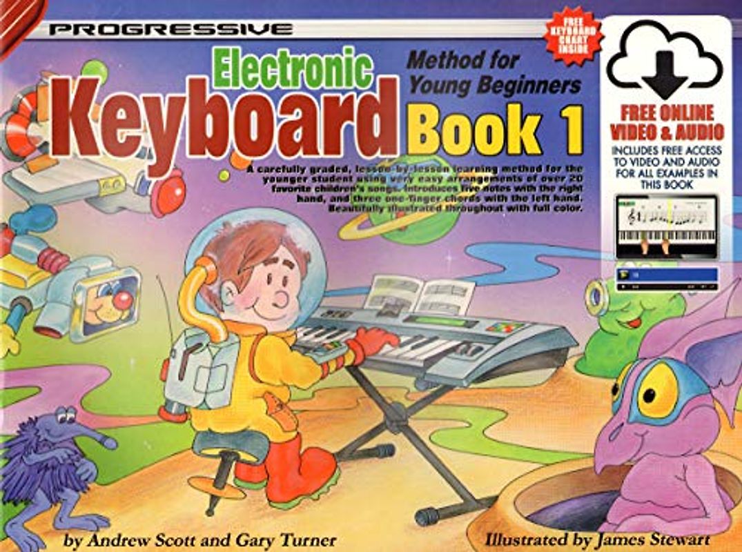 Progressive Keyboard: Method for Young Beginners (Book 1)