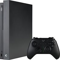 Microsoft Xbox One X 1 TB [Project Scorpio Edition incl. Special Project Scorpio draadloze controller] zwart