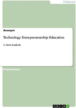 Technology Entrepreneurship Education