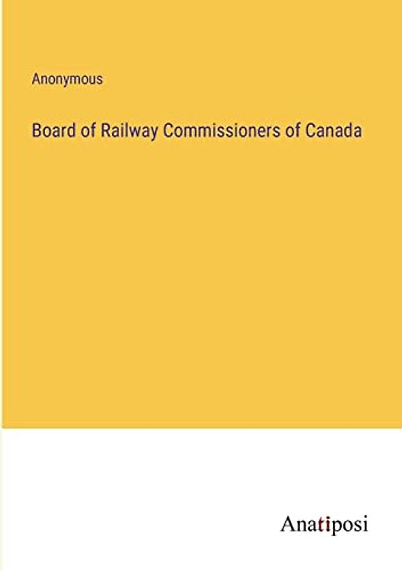 Board of Railway Commissioners of Canada