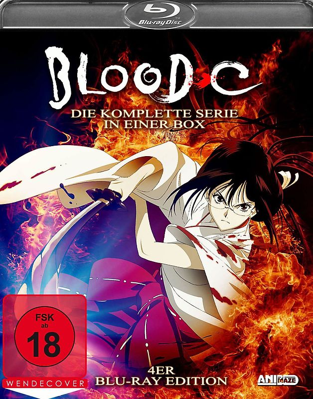 Blood-C - Die komplette Serie [4 Discs] Blu-ray Disc