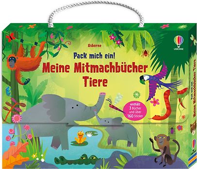 Pack mich ein! Meine Mitmachbücher: Tiere