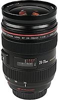 Canon EF 24-70 mm F2.8 L USM 77 mm Filtergewinde (Canon EF Anschluss) schwarz