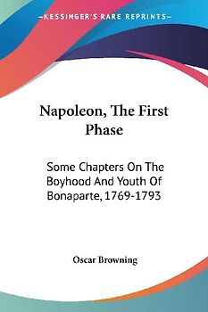 Napoleon, The First Phase