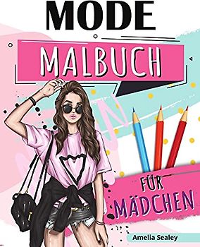 Mode-Malbuch für Mädchen