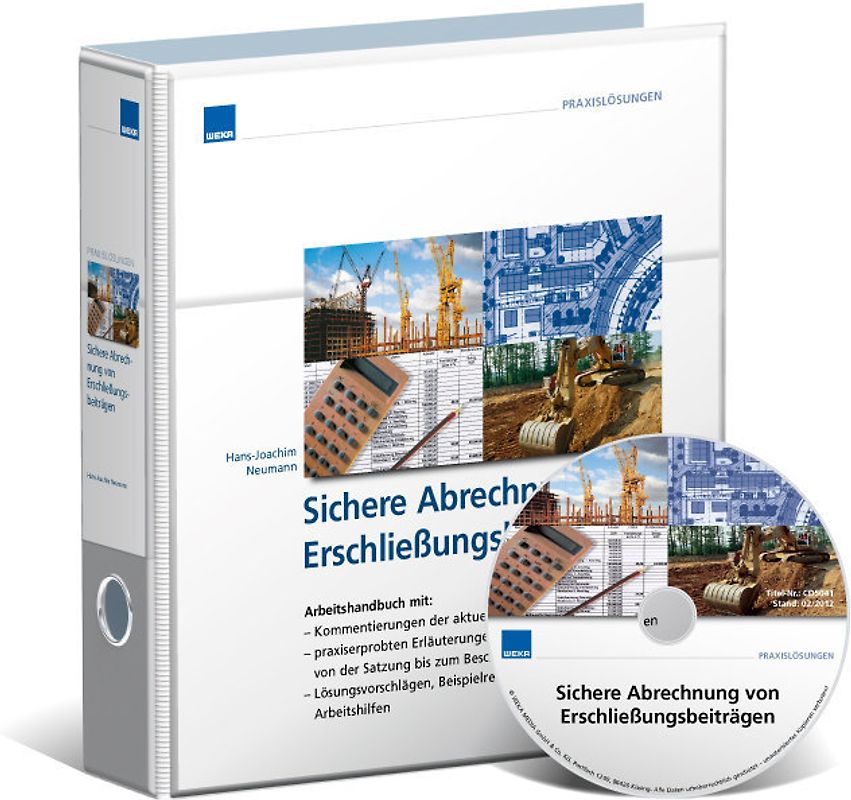 Abrechnung von Erschließungsbeiträgen  inkl. CD, 2 Bd.