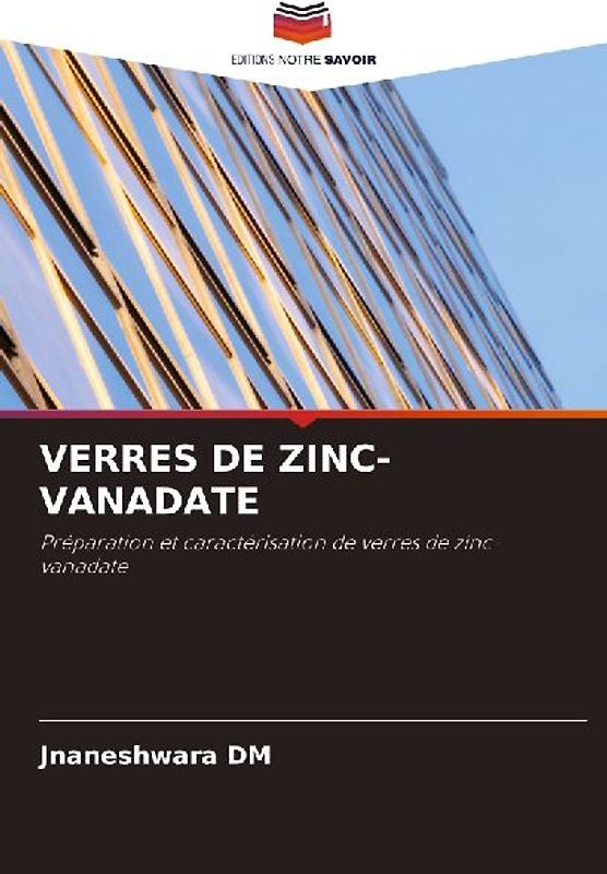 VERRES DE ZINC-VANADATE