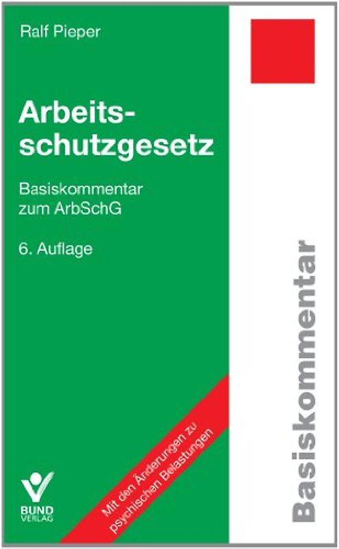 Arbeitsschutzgesetz