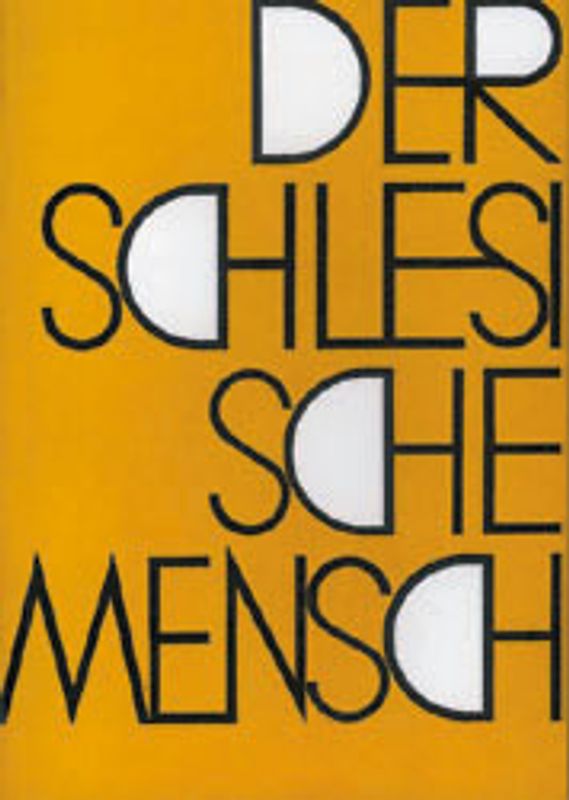 Der schlesische Mensch