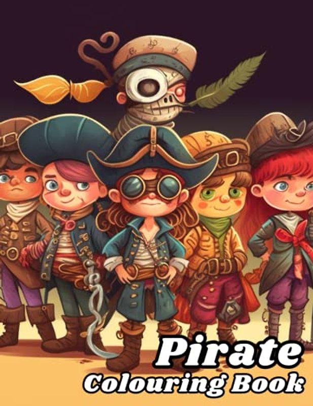 Pirate Colouring Book