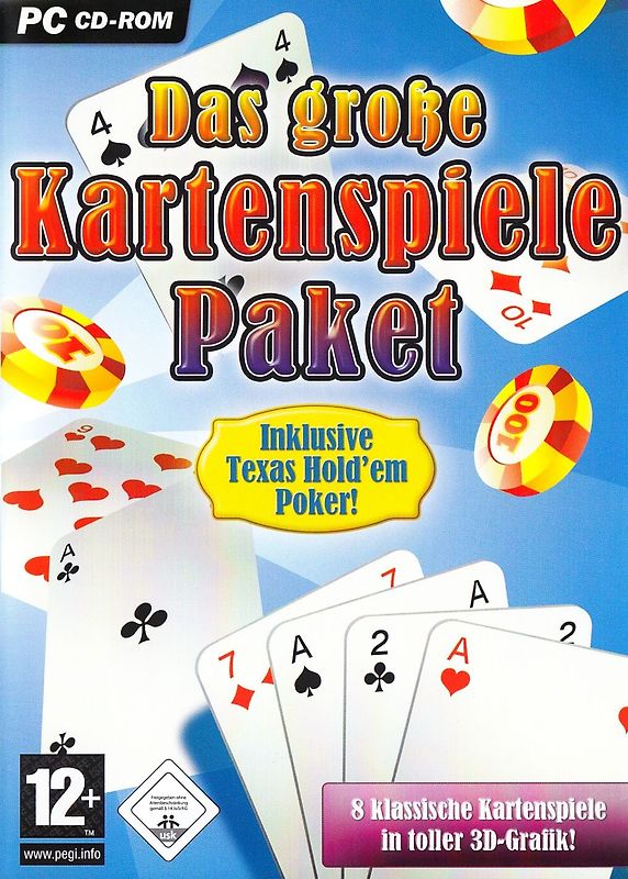 Das große Kartensiele Paket PC Spiele