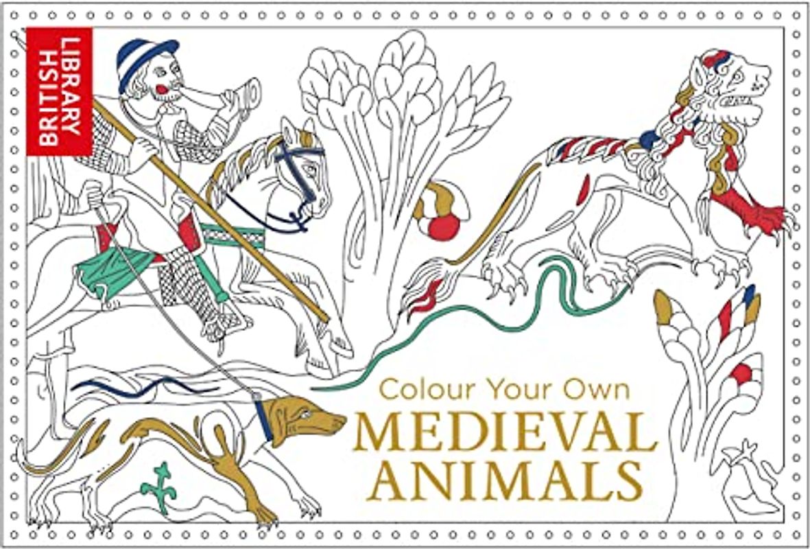 Colour Your Own Medieval Animals