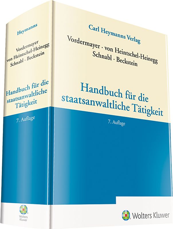 Handbuch für die staatsanwaltliche Tätigkeit
