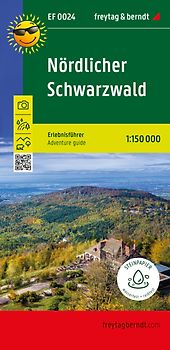 freytag & berndt Freizeitkarte Nördlicher Schwarzwald, Erlebnisführer 1:150.000