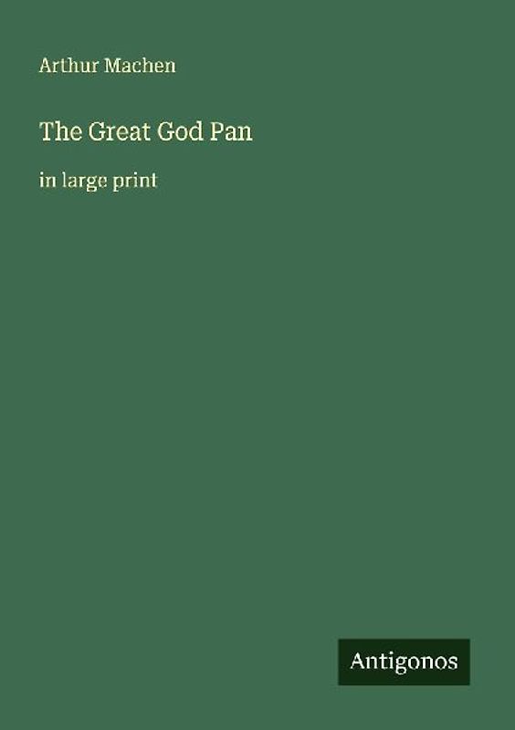 The Great God Pan