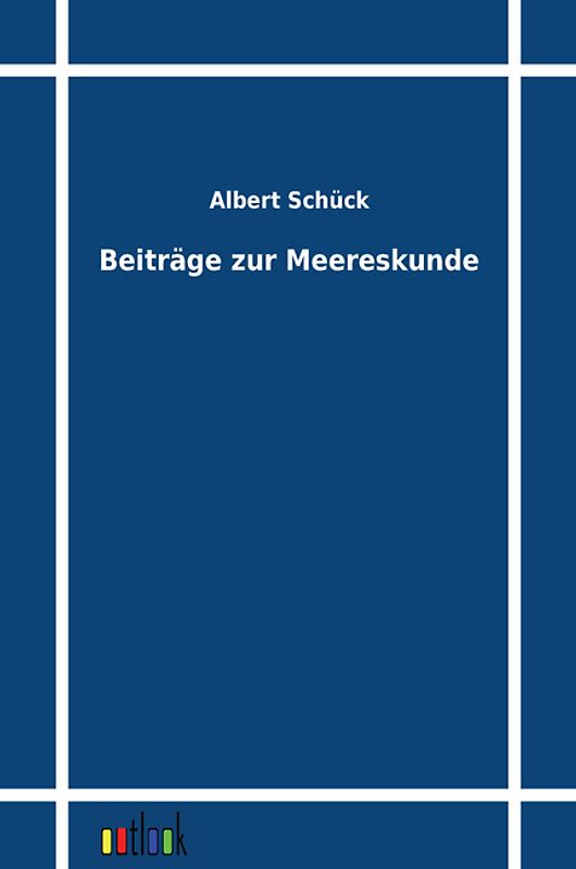 Beiträge zur Meereskunde