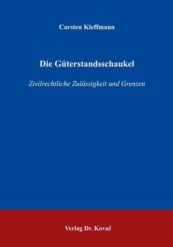 Die Güterstandsschaukel